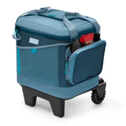 Coleman SPORTFLEX™ 42-Can Soft Cooler With Wheels, Ocean -Coleman Sales Coleman SoftCoolers 2000037632 Ocean 2615 FINAL