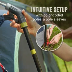 Coleman Sunlodge™ 8-Person Camping Tent, Blue Nights -Coleman Sales Coleman Sunlodge BlueNights ATF2