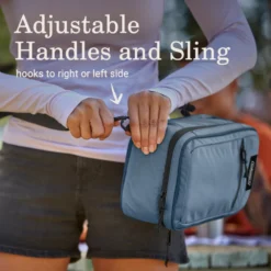 Coleman TranslatR™ 6-Can Convertible Soft-Sided Cooler Sling -Coleman Sales Coleman TranslatRSling 6Can Blue ATF3