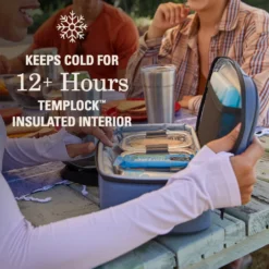 Coleman TranslatR™ 6-Can Convertible Soft-Sided Cooler Sling -Coleman Sales Coleman TranslatRSling 6Can Blue ATF5