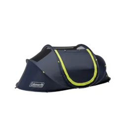 Coleman 2-Person Camp Burst™ Pop-Up Tent With Dark Room™ Technology -Coleman Sales PopUpTent 2P DarkRoom Hero 3 4 Fly Off 0004 v2
