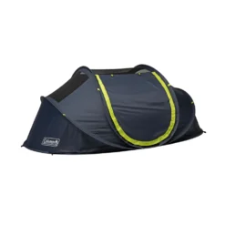 Coleman 4-Person Camp Burst™ Pop-Up Tent With Dark Room™ Technology -Coleman Sales PopUpTent 4P DarkRoom Hero 3 4 Fly Off 0003 v2