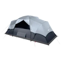 Coleman Skydome™ 12-Person Camping Tent XL, Blue Nights -Coleman Sales Skydome20Lighted 8P20XL Back20Window v2