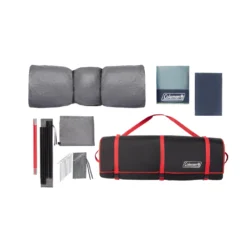 Coleman Skylodge™ 10-Person Instant Camping Tent With Screen Room, Blue Nights -Coleman Sales Tent10P Inst ESR BN Overhead Content Edited