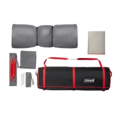 Coleman Skylodge™ 6-Person Instant Camping Tent, Blackberry -Coleman Sales Tent6P Cabin Inst BB Overhead Content Edited 1