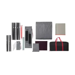 Coleman Skylodge™ 10-Person Camping Tent, Blackberry 17 Coleman Skylodge™ 10-Person Camping Tent, Blackberry -Coleman Sales Tent8P Cabin Conv ISR BB Overhead Content 2